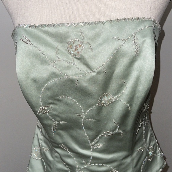 Two Piece Bridesmaids Prom Dress - Picture 5 of 16